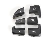 Vuzmode For Mercedes, for Benz, Classe W205 2015-2020 W253 GLC 2015-2021 Pulsanti Interruttore Volante 0999050200 Interruttore al volante(BLACK Black)