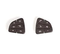 Vuzmode For Mercedes, for Benz, Classe W205 2015-2020 W253 GLC 2015-2021 Pulsanti Interruttore Volante 0999050200 Interruttore al volante(BLACK Brown)