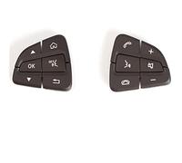 Vuzmode For Mercedes, for Benz, W205 Classe 2015-2020 W253 GLC 2015-2021Interruttore Pulsanti di controllo Interruttore multifunzione Interruttore al volante(BLACK Brown)