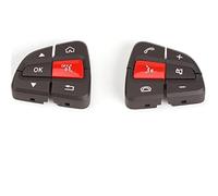 Vuzmode For Mercedes, for Benz, W205 Classe 2015-2020 W253 GLC 2015-2021Interruttore Pulsanti di controllo Interruttore multifunzione Interruttore al volante(BLACK Brown Red)