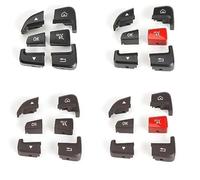 Vuzmode For Mercedes, W205 W253Pulsanti di controllo interruttore, for Benz, Classe C GLC C200 C220 C260 GLC250 GLC300 2015-2021 Interruttore al volante(BLACK Rihgt Black)