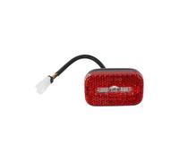Vuzmode For Niu, for scooter elettrico Kqi3, fanale posteriore corto, lunghezza 125 mm, larghezza, tensione 6-48 V for fanale posteriore, fanale posteriore for scooter Luce posteriore per bicicletta