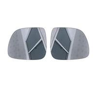 Vuzmode For, Q7 2006 2007 2008 2009 Sostituzione automatica Sinistra Destra Ala riscaldata Vetro specchietto retrovisore Vetro di ricambio per specchietto laterale auto(A pair)