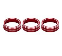 Vuzmode For Skoda, Superb, KODIAQ, Octavia, A7 Auto Aria Condizionata Interruttore Manopola Trim Anello di Copertura Accessori Interni Pomello del climatizzatore per auto(Model B,Rot)