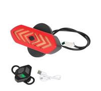 Vuzmode For Ulip, fanale posteriore con telecomando e filo M365 Pro 4pro/ultra, for Ninebot, for Max, G30g30d Accessori G30ydhw00174 Luce posteriore per bicicletta(4pro with Remote Control Charging Ca