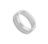 Vuzmode For VOLVO, S60 V60 XC60 S60 V40 XC90 Auto Aria Condizionata Anello della manopola rotante AC Manopola del volume Copertura Accessori interni Pomello del climatizzatore per auto(Silver)