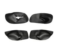 Vuzmode For VW, for Golf, for MK4, for Bora, for Jetta, 1998 1999 2000 2001 2002 2003 2004 2005 Pannello porta auto Bracciolo Copertura in pelle microfibra Decor Pannello porta interno auto(Schwarz,RH