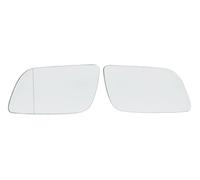 Vuzmode For VW, for Polo, 2002 2003 2004 2005 Specchietto retrovisore laterale riscaldato, vetro bianco, 1 pezzo Vetro dello specchietto retrovisore(A Pair Heating)