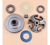 Vuzmode Gruppo frizione, for Husqvarna, 61 66 266 268 272 Rondella di protezione antipolvere Cuscinetto ad ago Motosega 503744402 Kit frizione tosaerba