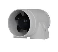Vuzmode In Linea Marine BoatBilge Turbo Blower RV Water Yacht Ventilazione Ventola di Scarico ABS a Basso Rumore Ventilatore per Motori marini(White)