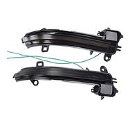 Vuzmode Indicatore di direzione dinamico luminoso lampeggiante for acqua che scorre, for, F20 F30 F31 F21 F22 F23 F32 F34 X1 E84 1 2 3 4 Serie Luce di segnalazione laterale per auto(Blue-Yellow)