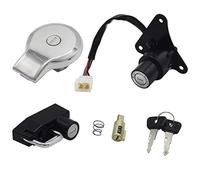 Vuzmode Interruttore di accensione del motociclo Tappo serbatoio carburante Kit chiavi for serratura della sella for XV125 VIRAGO 125 XV250 250 Interruttore di accensione per motocicletta