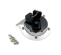 Vuzmode Interruttore di accensione Gas Carburante Sedile Blocco Chiave for GSXR600 GSXR750 GSXR1000 K5 A Accensione Del Motociclo Interruttore di accensione per motocicletta(BLACK Tank Cap Lock)