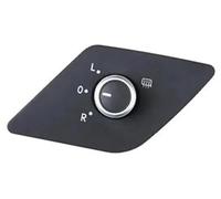 Vuzmode Interruttore specchietto retrovisore auto, for 56D959565A 561959565A di regolazione della manopola placcatura dello Selettore specchietto retrovisore interno auto