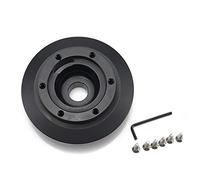 Vuzmode Kit adattatore for mozzo corto volante in alluminio nero, for BMW, E46 M3 e tutte le E90 Mozzo del volante