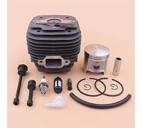 Vuzmode Kit anello pistone cilindro da 58 mm, for STIHL, 070 Tubo flessibile for filtro olio combustibile Candela motosega 1106 020 1202 Tubo flessibile per carburante per motosega
