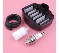 Vuzmode Kit candela di accensione for tubo flessibile del filtro del carburante dell'aria, for Husqvarna, 357 359 357XP 359XP Parte di ricambio for motosega 537010901 Tubo flessibile per carburante pe