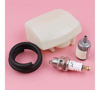 Vuzmode Kit candela filtro linea carburante filtro aria, for Husqvarna, parti motosega 350 340 345 346 XP 351 353 Tubo flessibile per carburante per motosega