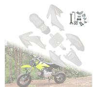 Vuzmode Kit corpo carena in plastica adatti a CRF50 XR50, CRF 50 Pit Dirt Motor Trail Bike 50cc 70cc 90cc 110cc 125cc 140 Set di carenatura per moto(WHITE)