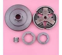 Vuzmode Kit cuscinetto ad aghi for tamburo frizione 7T da 3/8" 325" 3800 Parti for motosega 38cc Kit frizione tosaerba