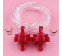 Vuzmode Kit fascetta stringitubo linea filtro carburante, for Briggs Stratton, 298090 4105 298090S 5018B 5018H 5018K Motore del tagliaerba Tagliaerba Sostituisci la parte 298090 4105 298090S 5018B 501