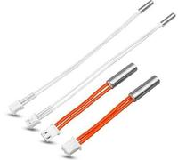Vuzmode Kit hot end assemblato for stampante 3D, for Elegoo Neptune 4/4 Pro Termistore NTC 100K Business, Industria Scienza Termistore per stampante 3D(BLACK Resistor only)