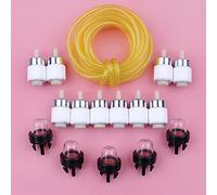 Vuzmode Kit lampadina primer for tubo flessibile del filtro del carburante Bolens BL410 BL150 BL250 BL100 Pezzo di ricambio del motore del decespugliatore for motozappa Tubo flessibile per carburante