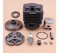 Vuzmode Kit pistone cilindro da 39 mm Cinese 3800 38cc Frizione Pignone Tamburo Cuscinetto Candela Parte motosega Kit frizione tosaerba