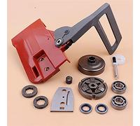 Vuzmode Kit pompa olio for tamburo frizione, coperchio laterale, maniglia freno catena, for Rancher, motosega con cuscinetti, paraolio, piastra barra, for Husqvarna, 50 51 55 Copertura per maniglia fr