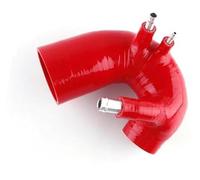 Vuzmode Kit tubo flessibile di aspirazione in silicone for aria, for Fiat, 500, for Abarth, 595 695 1.4LT Turbo 2008-2018 Tubo di ricambio per l'aria del motore(BLACK Red)