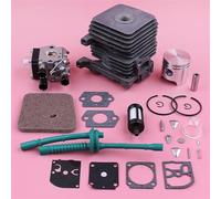 Vuzmode Kit valvola di ritegno for bulbo di primer del tubo flessibile del filtro dell'aria del carburante, for STIHL, FS38 FS45 FS46 FS55 FC55 HL45 Tagliaerba Sostituisci la parte 4140 020 1202, 4140