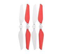 Vuzmode Lame for puntelli pieghevoli a sgancio rapido 2/4/8 pezzi, for miglio, for eliche FIMI X8 SE 2020 accessori quadricotteri Elica a due pale da 9 pollici per drone(4pcs red white)