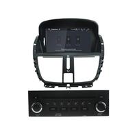 Vuzmode LJDA Android 10.0 Lettore DVD for auto, for Peugeot, 207 2007-2013 2014 Navigazione GPS Stereo 1 Din Autoradio 4G + 64G WIFI Multimedia DSP Lettore video per auto(WITH DSP)