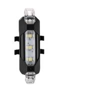 Vuzmode Luce posteriore for bicicletta con ricarica USB, luce posteriore for bicicletta, luce for bicicletta ad alta luminosità, for esterni, Bike00039-bl Luce posteriore per bicicletta(Red And Blue)
