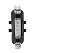 Vuzmode Luce posteriore for bicicletta con ricarica USB, luce posteriore for bicicletta, luce for bicicletta ad alta luminosità, for esterni, Bike00039-bl Luce posteriore per bicicletta(Multicolor)