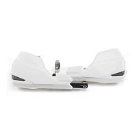 Vuzmode Manubrio universale for motocicletta, protezioni for manubrio, indicatori di direzione, paramani leggeri XCW EXCF XCF XC 125 250 300 350 450 500 Paramani per moto(White)