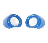 Vuzmode Modanature Auto Testa anteriore Fendinebbia Decorazione Adesivi Copertura Accessori, for Ford, for Mustang, 2015 Up Car Styling ABS Copri lente faro(Blue)