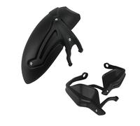 Vuzmode Moto Parafango Posteriore Pneumatico Hugger Paramani Freno Frizione Leva Shield, for BMW, R NINE TR NINET 9 2014-2020 Paraspruzzi per ruota di moto(One set BK)