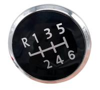 Vuzmode Newbee 5/6, for Superb, sostituzione del tappo del pomello del cambio con stemma,/, for Vw, T5 T5.1 Gp 2003-2011 Cappuccio pomello cambio(Black 6)