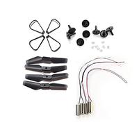 Vuzmode Pale Eliche Motori Ingranaggi Kit GD93, for MINI, Rc Drone S171 XT6, for LS-Quadcopter, Pezzi di Ricambio Braccio di montaggio del motore quadruplo