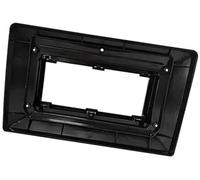 Vuzmode Pannello stereo radio Pannello fascia radio da 9", for 500L 2011-2017 Telaio Pannello video Lettore Telaio audio Montaggio cruscotto Accessori adatti Cablaggio Fascia stereo audio per auto(BLA