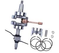 Vuzmode Perno ad Anello del pistone dell'albero Motore (39 mm), for decespugliatore con Motore GX35 13310-Z3F-000 13101-Z0Z-000 Anello del pistone