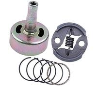 Vuzmode Pignone Tamburo Frizione 9T, Fasce Elastiche pistone da 35 mm, for Motore GX25 25cc a 4 Tempi, Parti for decespugliatore Anello del pistone