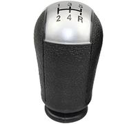 Vuzmode Pomello del cambio, leva del cambio manuale a 5/6 velocità, for Ford, for Focus, C-Max 2003 2004 2005 2006 (dimensioni: pomello argento a 5 velocità) Pomello del cambio per auto