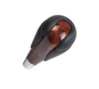 Vuzmode Pomello leva cambio automatico for auto, leva cambio pomello cambio, for Toyota, Estima, for Hilux, Crown Innova Matrix Venza Copertura della cuffia del cambio(BLACK Wood)
