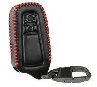 Vuzmode Portachiavi for auto a 2 pulsanti, for Toyota, Chr Prius Prime Prius Phv, for Corolla, for RAV4, Avalon 86 GT86 Chiave remota in pelle PU nera Custodia per chiave auto
