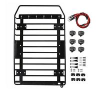 Vuzmode Portapacchi in Metallo for Auto RC 1/10, for Traxxas, Trx4 RC4WD Portapacchi per modellini di Auto(A)