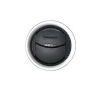 Vuzmode Presa d'aria for cruscotto auto Louvre Uscita aria condizionata, for Ford, Fiesta, 2009 2010 2011 2012 2013 2014 S-Max, for Mondeo, MK4 Griglia di ventilazione per auto(BLACK B)