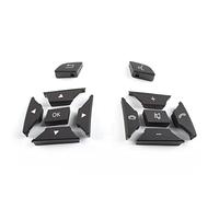 Vuzmode Pulsante di sincronizzazione dell'interruttore di controllo multifunzione del volante dell'auto, for Mercedes, for Benz, ML GL Classe G GL550 GL350 ML350 Interruttore al volante(BLACK Grey)