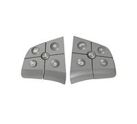 Vuzmode Pulsanti di controllo del volante dell'auto, for Mercedes, for Benz, W164 W245 W251 ML GL BR Sostituzione interruttore classe Interruttore al volante(BLACK Brown)